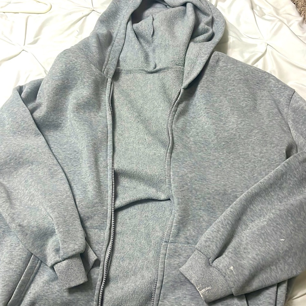 Adult medium hoodie zip up